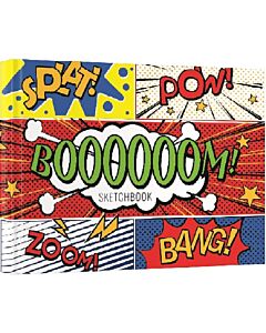 Фото - Скетчбук А5 «BOOOOOOM!» 36 аркушів, білий блок