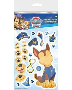 Фото - Набір наліпок «Створи героя PAW Patrol. Гончик»
