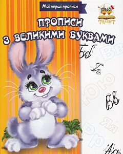 Фото - Мої перші прописи. Прописи з великими буквами