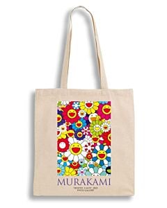 Фото - Екошопер бежевий «MURAKAMI. Квіти»