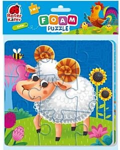 Фото - М'які пазли 2 в 1 «Farm: Баранчик + Півник»