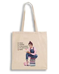 Фото - Екошопер бежевий «BOOKS»