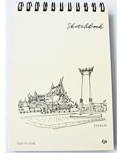 Фото - Блокнот A5 «Two in one sketch book» Bangkok / Georgetown