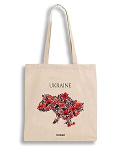 Фото - Екошопер бежевий «Ukraine» (маки)