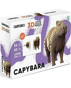 Фото - Картонний конструктор 3D-пазл «Capybara»