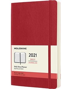 Фото - Щоденник Moleskine 2021 середній / червоний / гнучкий