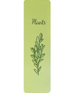 Фото - Закладка двостороння для книги «Plants»
