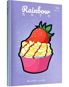 Фото - Блокнот A5 «Rainbow Cake note» violet