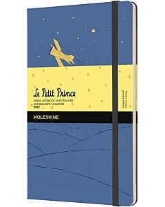 Фото - Щотижневик Moleskine «Le Petit Prince» 2022 середній / синій / твердий