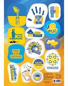Фото - Стікери MADE IN UKRAINE «I am Ukrainian»