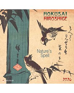 Фото - Настінний календар 2026 «Hokusai/Hiroshige. Nature's Spell»