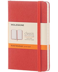 Фото - Записник Moleskine Classic кишеньковий / лінійка / помаранчевий / твердий