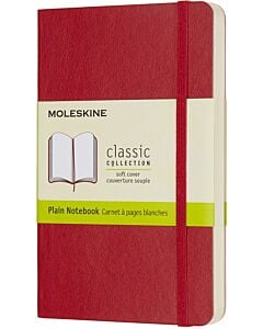 Фото - Записник Moleskine Classic кишеньковий / нелінований / червоний / гнучкий
