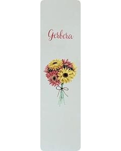 Фото - Закладка двостороння для книги «Gerbera»