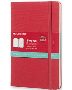 Фото - Записник Moleskine Two-Go медіум / червоний