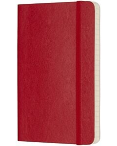 Фото - Записник Moleskine Classic кишеньковий / лінійка / червоний / твердий