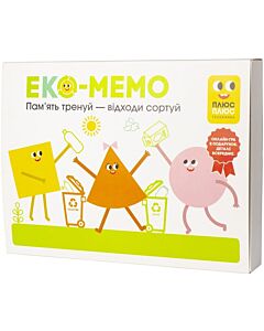 Фото - Настільна гра «Еко-Мемо»