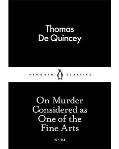 Фото - On Murder Considered as One of the Fine Arts (Penguin Little Black Classics №04)