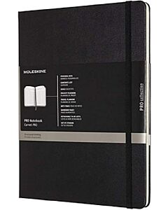 Фото - Записник Moleskine PRO великий / недатований / чорний / твердий