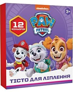 Фото - Тісто для ліплення «PAW Patrol. Щенячий патруль». Набір із 12 кольорів по 15 г (фіолетовий)