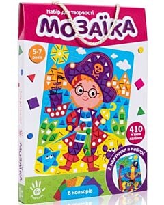 Фото - Набір для творчості «М'яка мозаїка для найменших. Пірат»