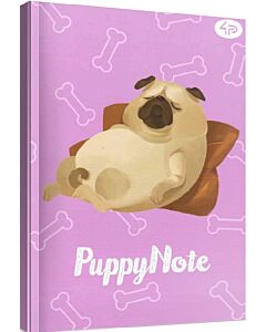 Фото - Блокнот A6 «Puppy Note» lilac