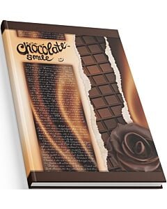 Фото - Блокнот В6 «Chokolate smile» 80 аркушів, білий блок у клітинку