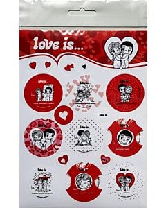 Фото - Наліпки «Love is... Романтичні»