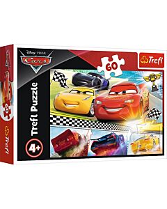 Фото - Пазли 60 «Тачки 3. Легендарна гонка / Disney. Cars 3»