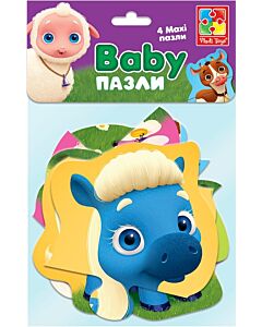 Фото - Бебі пазли 4 maxi «Ферма»