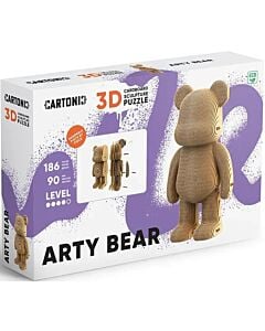 Фото - Картонний конструктор 3D-пазл «Arty Bear»