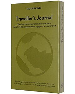 Фото - Записник Moleskine Traveller's Journall Passion для мандрів / середній / лінійка / зелений