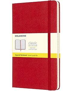 Фото - Записник Moleskine Classic середній / клітинка / червоний / твердий