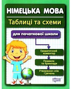 Фото - Таблиці та схеми для початкової школи. Німецька мова