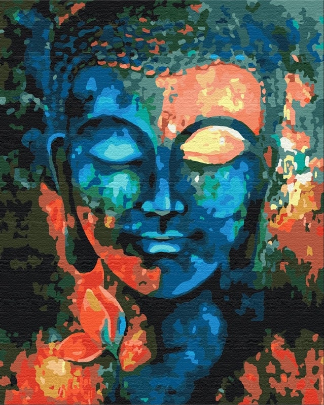 Картина за номерами на підрамнику 40*50 см «Колір медитації»