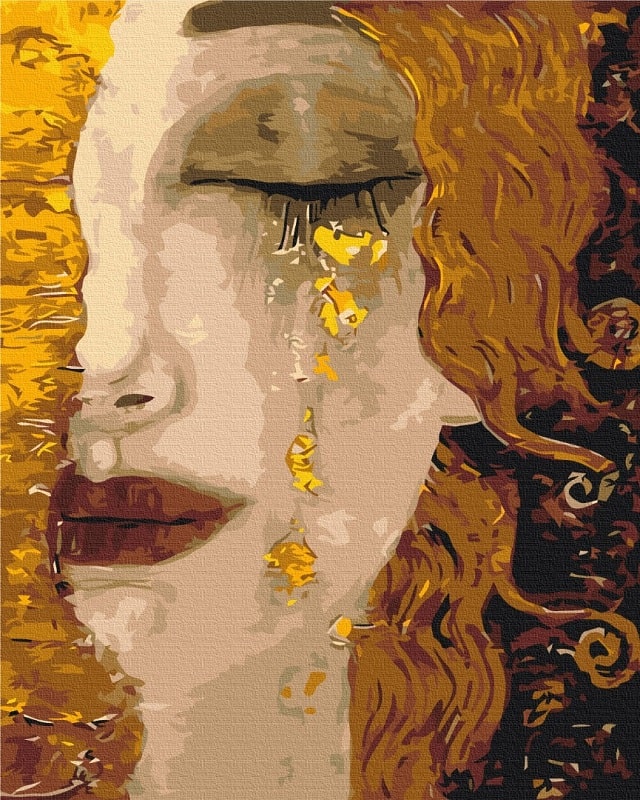 Картина за номерами на підрамнику 40*50 см «Анн-Марі Зільберман. Золоті сльози»