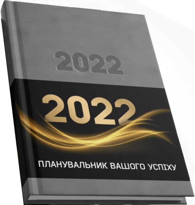 Планувальник вашого успіху 2022 (А5 / датований / сірий/рожевий)