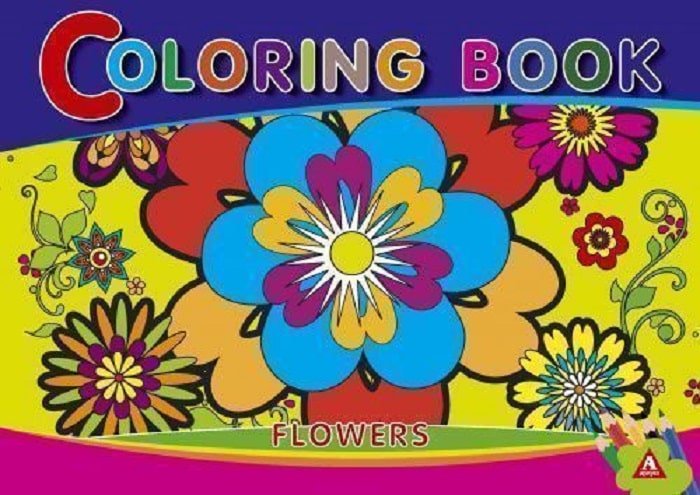 Розмальовка Coloring Book «Flowers»