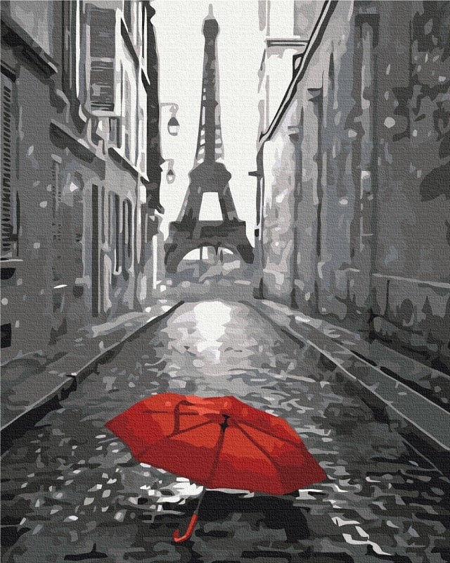 Картина за номерами на підрамнику 40*50 см «Сезон в Парижі»