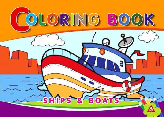 Розмальовка Coloring Book «Ships & Boats»
