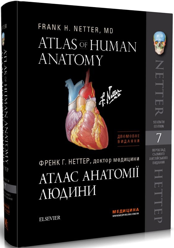 Atlas of Human Anatomyс = Атлас анатомії людини