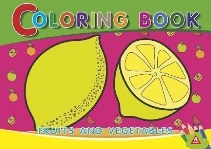 Розмальовка Coloring Book «Fruits and Vegetables»