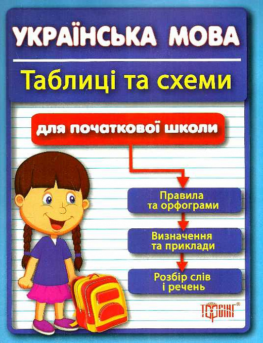 Українська мова. Таблиці та схеми для початкової школи