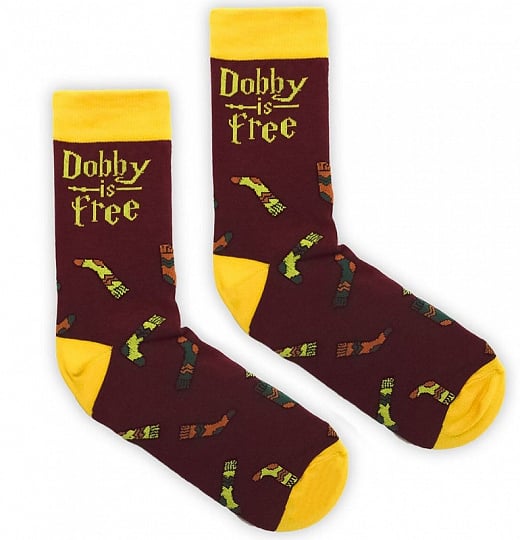Шкарпетки «Dobby is free» розмір L (40-43)