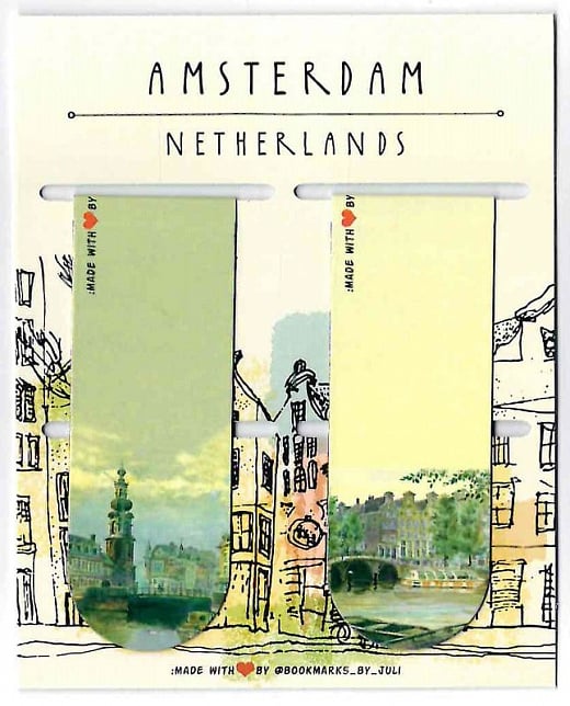 Набір магнітних закладок 2 шт. «Amsterdam»
